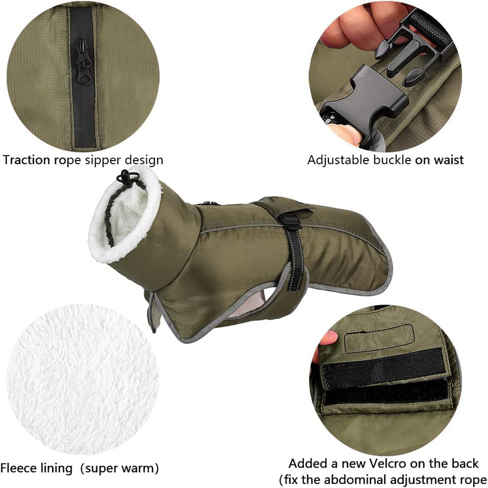Waterproof Cold-proof Cotton Coat