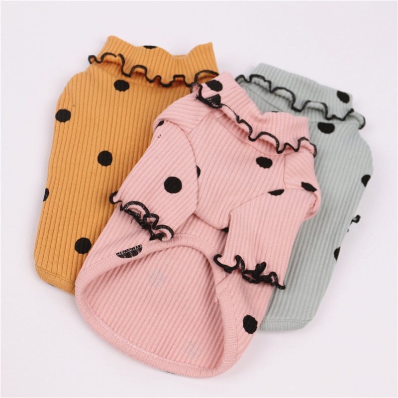 Dog Polka Dot Top