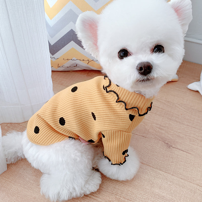 Dog Polka Dot Top