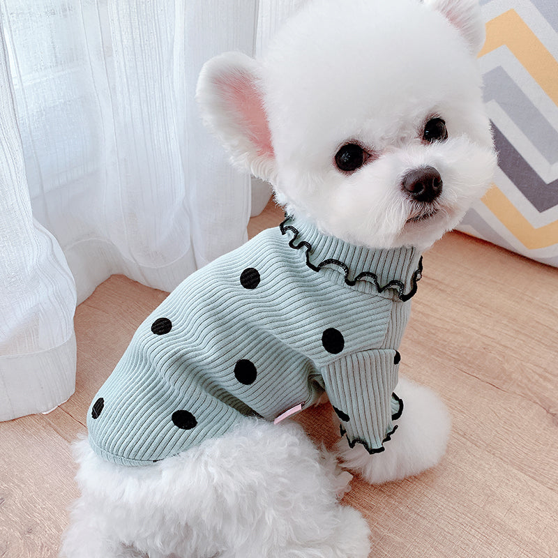 Dog Polka Dot Top