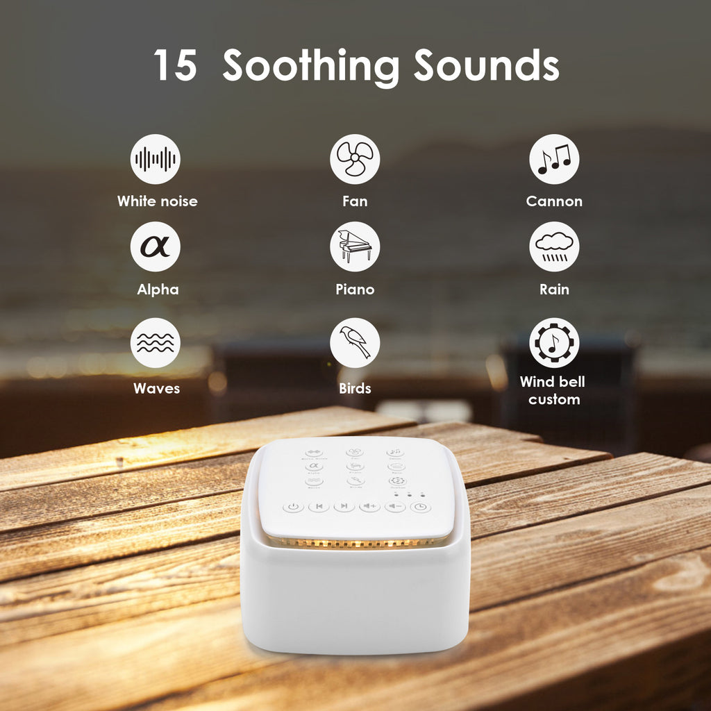 Pet White Noise Machine Rechargeable Timed Shutdown