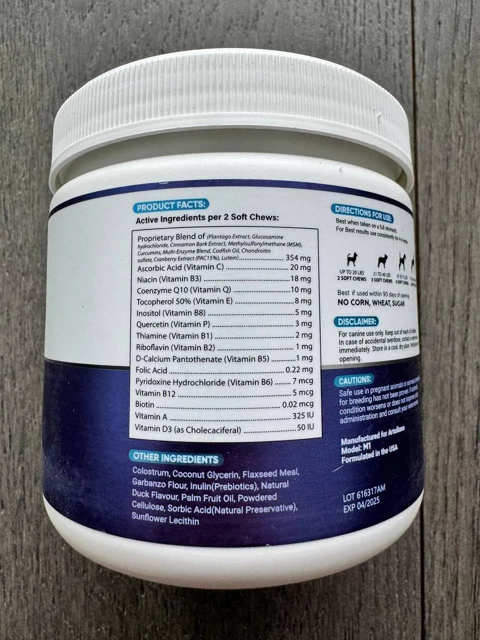 Dog Multivitamin Chewable